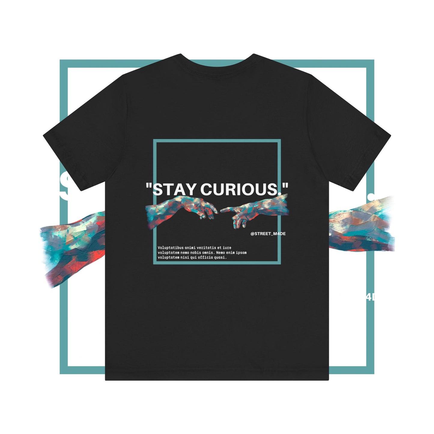 Stay Curious Blue Tee