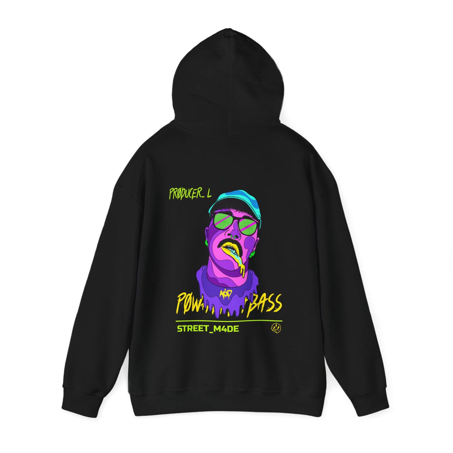 STREET_M4DE x PRODUCER L Unisex Hooded Sweatshirt